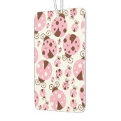 Patroon van luibugs, luidobbels, roze luidobbels luchtverfrisser (Links)