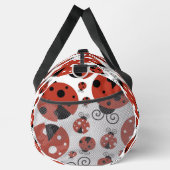 Patroon van luibugs, luidoezels, rode luibugs plunjezak (Rechts)