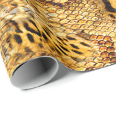 Patroon van luipaard en slang cadeaupapier (Rol Hoek)