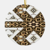 patroon van modder keramisch ornament (Voorkant)