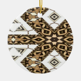 patroon van modder keramisch ornament