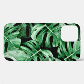 patroon van Monstera-bladeren Case-Mate iPhone Case (Achterkant (horizontaal))