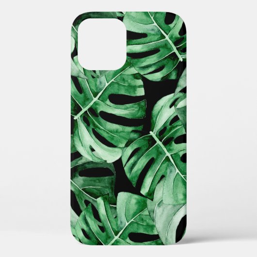 patroon van Monstera-bladeren Case-Mate iPhone Case (Achterkant)