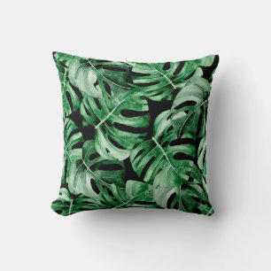 patroon van Monstera-bladeren Kussen