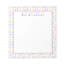 Patroon van Mooie Getallen - Van de Lessenaar van Notitieblok