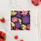 Patroon van naadloze tropische bladeren servet (Insitu)