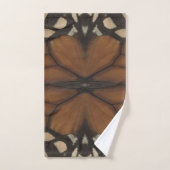 Patroon van nabije monarchvlinder-vleugel bad handdoek (Handdoek)