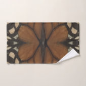 Patroon van nabije monarchvlinder-vleugel bad handdoek (Handdoek)