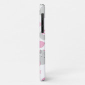 Patroon van olifanten, luifantennepalen - Roze gri Case-Mate iPhone Case (Achterkant/links)