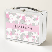 Patroon van olifanten, schattige olifanten, Jouw n (Voorkant)