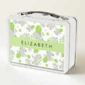 Patroon van olifanten, schattige olifanten, Jouw n (Achterkant)