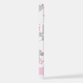 Patroon van olifanten, schattige olifanten, Jouw n iPhone Hoesje (Rechterkant)