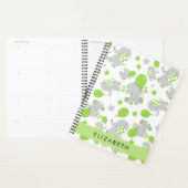 Patroon van olifanten, schattige olifanten, Jouw n Planner (Display)
