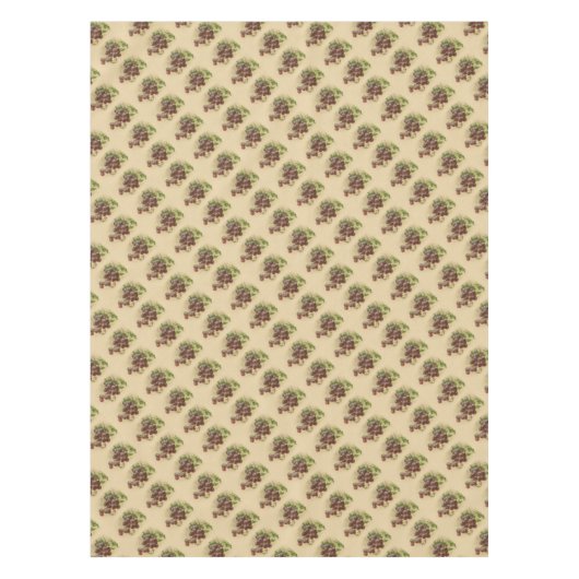 patroon van paarse druiven tafelkleed (Voorkant)