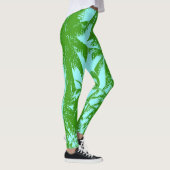 Patroon van palmbomen leggings (Rechts)