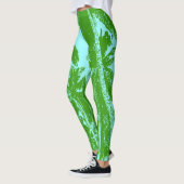 Patroon van palmbomen leggings (Links)