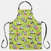 Patroon van Panda 3 Schort (Voorkant)