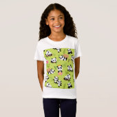Patroon van Panda 3 T-shirt (Voorkant volledig)