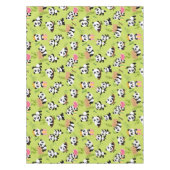 Patroon van Panda 3 Tafelkleed (Voorkant)