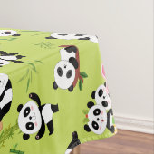 Patroon van Panda 3 Tafelkleed (Voorbeeld)