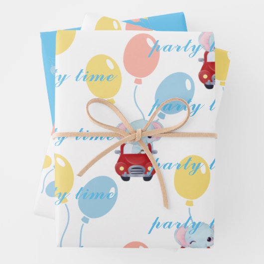 patroon van papieronmiddellijke verpakking van 3 v inpakpapier vel (In situ)