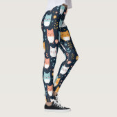 Patroon van pastelkatten leggings (Rechts)