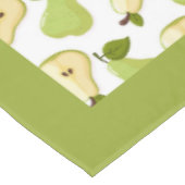 Patroon van peren tafelkleed (Gekanteld)