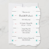 patroon van pijlen, kleurrijke pijlen, geboortedag kaart (Voorkant)