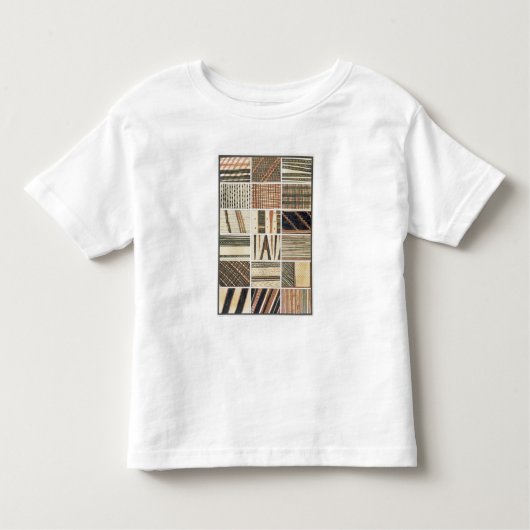 Patroon van polynesiaanse tapa van Cook's Kinder Shirts (Voorkant)