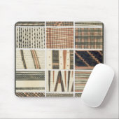 Patroon van polynesiaanse tapa van Cook's Muismat (Met muis)