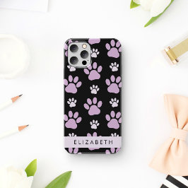 Patroon Van Pootafdrukken, Lila Pootafdrukken, Hon Case-Mate iPhone Case