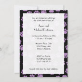 Patroon van Pootafdrukken, Lila Pootjes, Hond Poot Kaart (Voorkant)