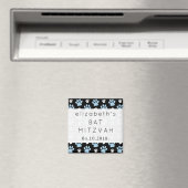 Patroon van poten, blauwe poten, honden, bont Mitz Magneet (Insitu (Vaatwasser))