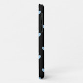 Patroon van poten, blauwe poten, reuzenpoten, dier Case-Mate iPhone case (Achterkant/links)