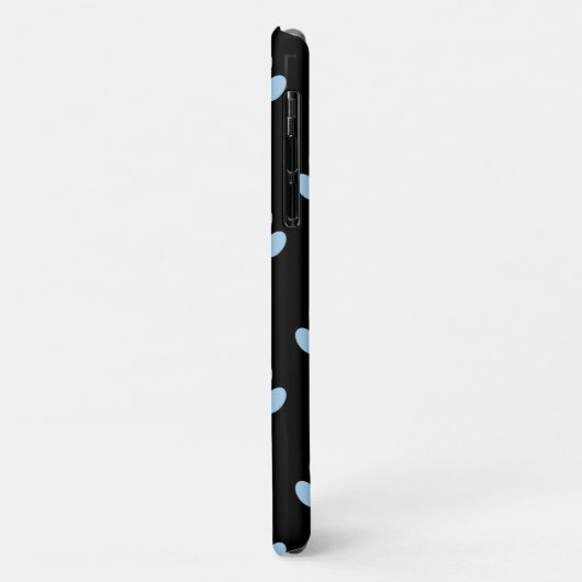 Patroon van poten, blauwe poten, reuzenpoten, dier Case-Mate iPhone case (Achterkant/links)