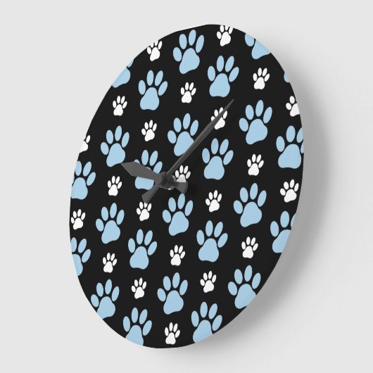 Patroon van poten, blauwe poten, reuzenpoten, dier grote klok (Hoek)