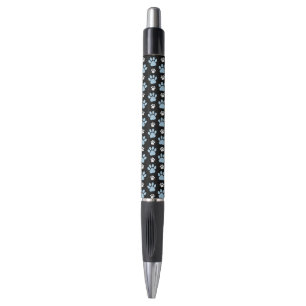 Patroon van poten, blauwe poten, reuzenpoten, dier pen