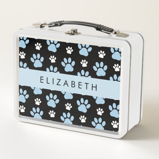 Patroon van poten, blauwe poten, reuzenpoten, Jouw (Voorkant)