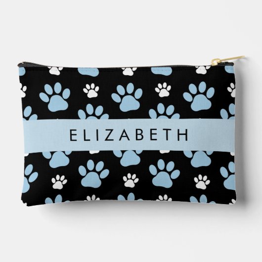 Patroon van poten, blauwe poten, reuzenpoten, Jouw Etui (Achterkant)