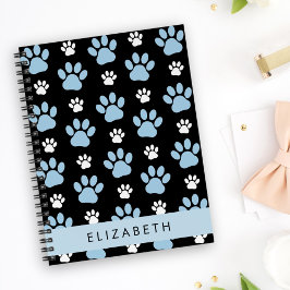 Patroon van poten, blauwe poten, reuzenpoten, Jouw Planner