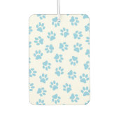 Patroon van poten, hondenpoten, baby blauwe poten luchtverfrisser (Voorkant)