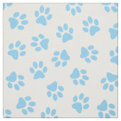 Patroon van poten, hondenpoten, baby blauwe poten stof (Swatch)