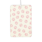 Patroon van poten, hondenpoten, Baby roze poten Luchtverfrisser (Voorkant)