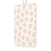 Patroon van poten, hondenpoten, Baby roze poten Luchtverfrisser (Links)