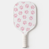 Patroon van poten, hondenpoten, Baby roze poten Pickleball Paddle (Voorkant)