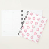 Patroon van poten, hondenpoten, Baby roze poten Planner (Display)