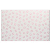 Patroon van poten, hondenpoten, Baby roze poten Stof (Fat Quarter)