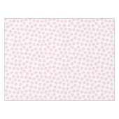 Patroon van poten, hondenpoten, Baby roze poten Tafelkleed (Voorkant (Horizontaal))