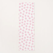 Patroon van poten, hondenpoten, Baby roze poten Yogamat (Voorkant)
