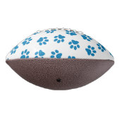 Patroon van poten, hondenpoten, blauwe poten american football (Gedraaid 270)